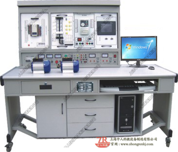 收集型PLC可编程节制器综合实训拆卸(变频调速+电气节制+微机)