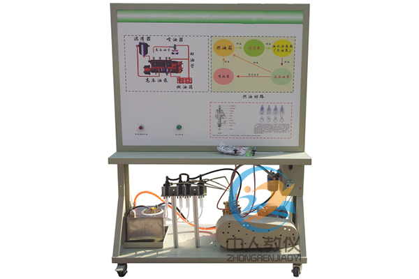 拖沓机柴油机燃料体系实训台_柴油机燃料体系